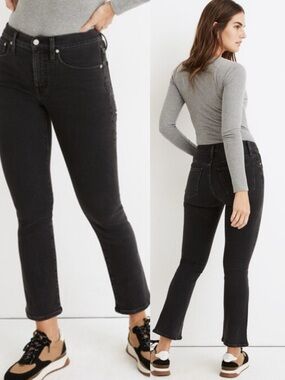 Madewell Cali Demi-Boot Jeans in Starkey Wash size 32